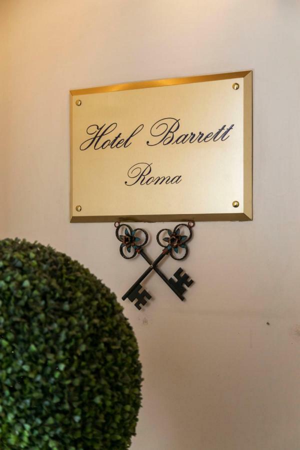 Hotel Barrett Řím Exteriér fotografie
